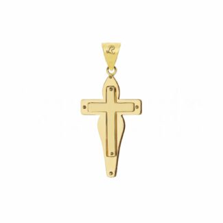 Men's Cross in 18K Gold