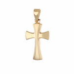 Men's Cross in 18K Gold