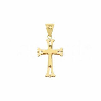 Men's Cross in 18K Gold
