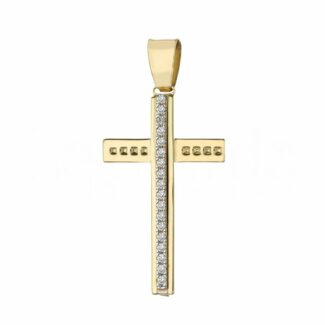 Men's Cross in 18K Gold