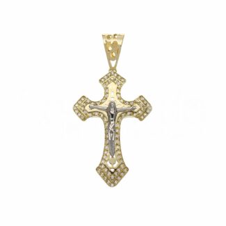 Men's Cross in 18K Gold