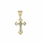 Men's Cross in 18K Gold