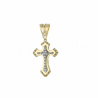 Men's Cross in 18K Gold