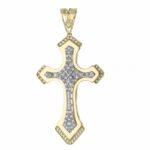 Men's Cross in 18K Gold