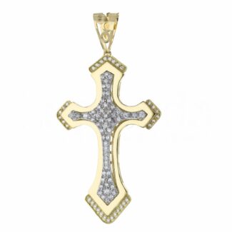Men's Cross in 18K Gold