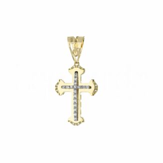 Men's Cross in 18K Gold