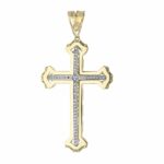 Men's Cross in 18K Gold