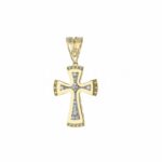 Men's Cross in 18K Gold
