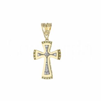 Men's Cross in 18K Gold