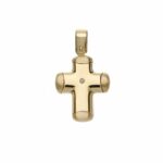 Men's Cross in 18K Gold