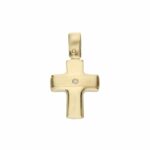 Men's Cross in 18K Gold
