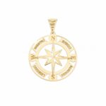 Men's Superlight Monolith Pendant in 18K Gold