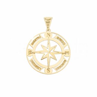 Men's Superlight Monolith Pendant in 18K Gold