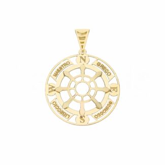 Men's Superlight Monolith Pendant in 18K Gold