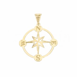 Men's Superlight Monolith Pendant in 18K Gold