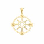 Men's Superlight Monolith Pendant in 18K Gold