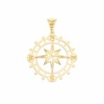 Men's Superlight Monolith Pendant in 18K Gold