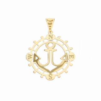 Men's Superlight Monolith Pendant in 18K Gold