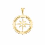 Men's Superlight Monolith Pendant in 18K Gold