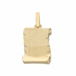 Parchment to be engraved in 18K Gold