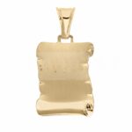 Parchment to be engraved in 18K Gold