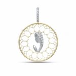 Women's Sacred Pendant in 18K Gold
