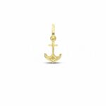 18K Gold Flat Anchor